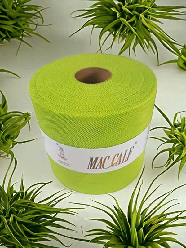 Rotolo tulle altezza 12.5 centimetri MAC VERDE MELA 558 47 MT100 - immagine 11