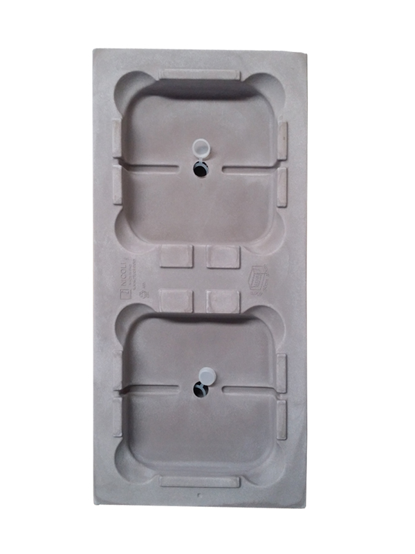 CASSETTA MODUS 80X40 H40 CENERE - immagine 2