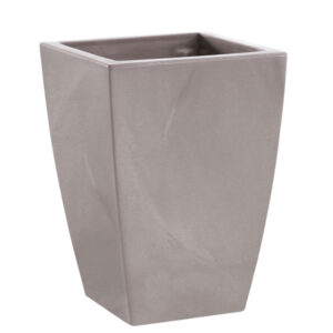 VASO LOGOS MATT 40X40 H57 CENERE