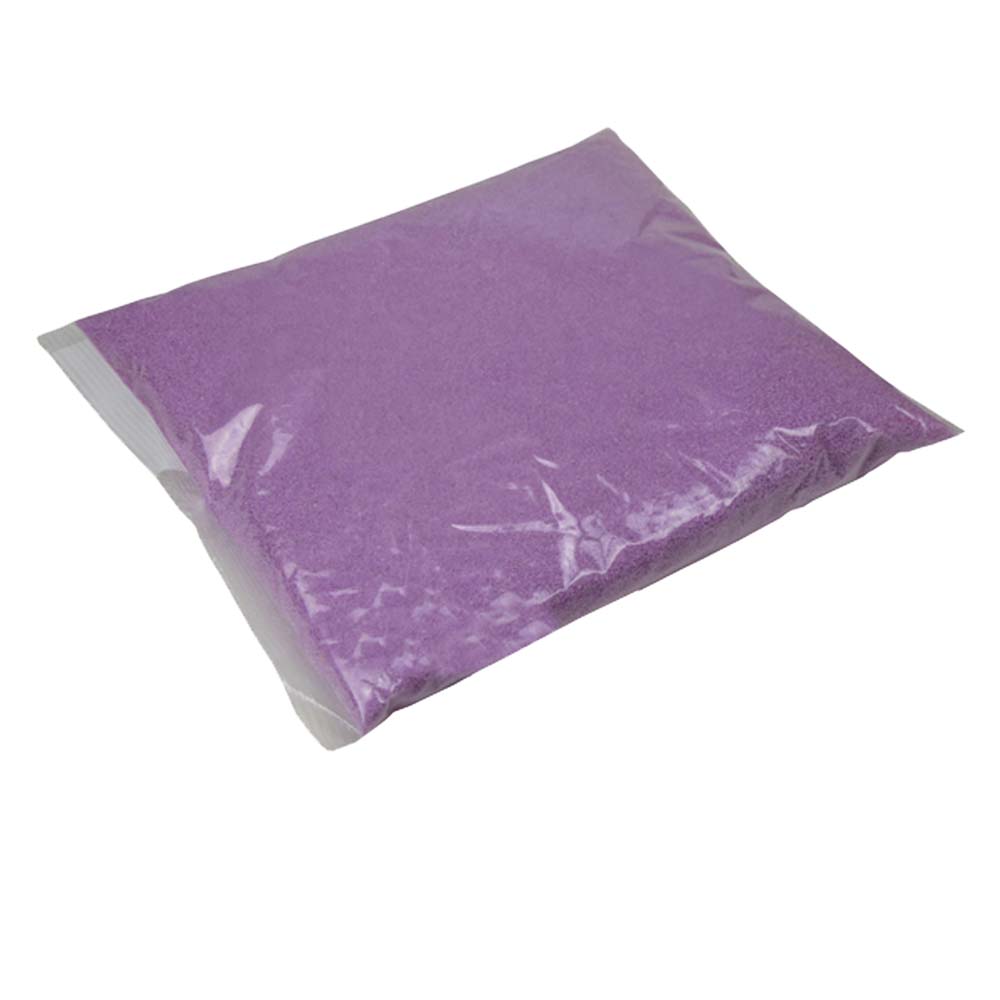 1 KG SABBIA COLORATA 04-07 MILLIMETRI PER COMPOSIZIONI FLOREALI HOBBY FAI DA TE LILLA - immagine 18