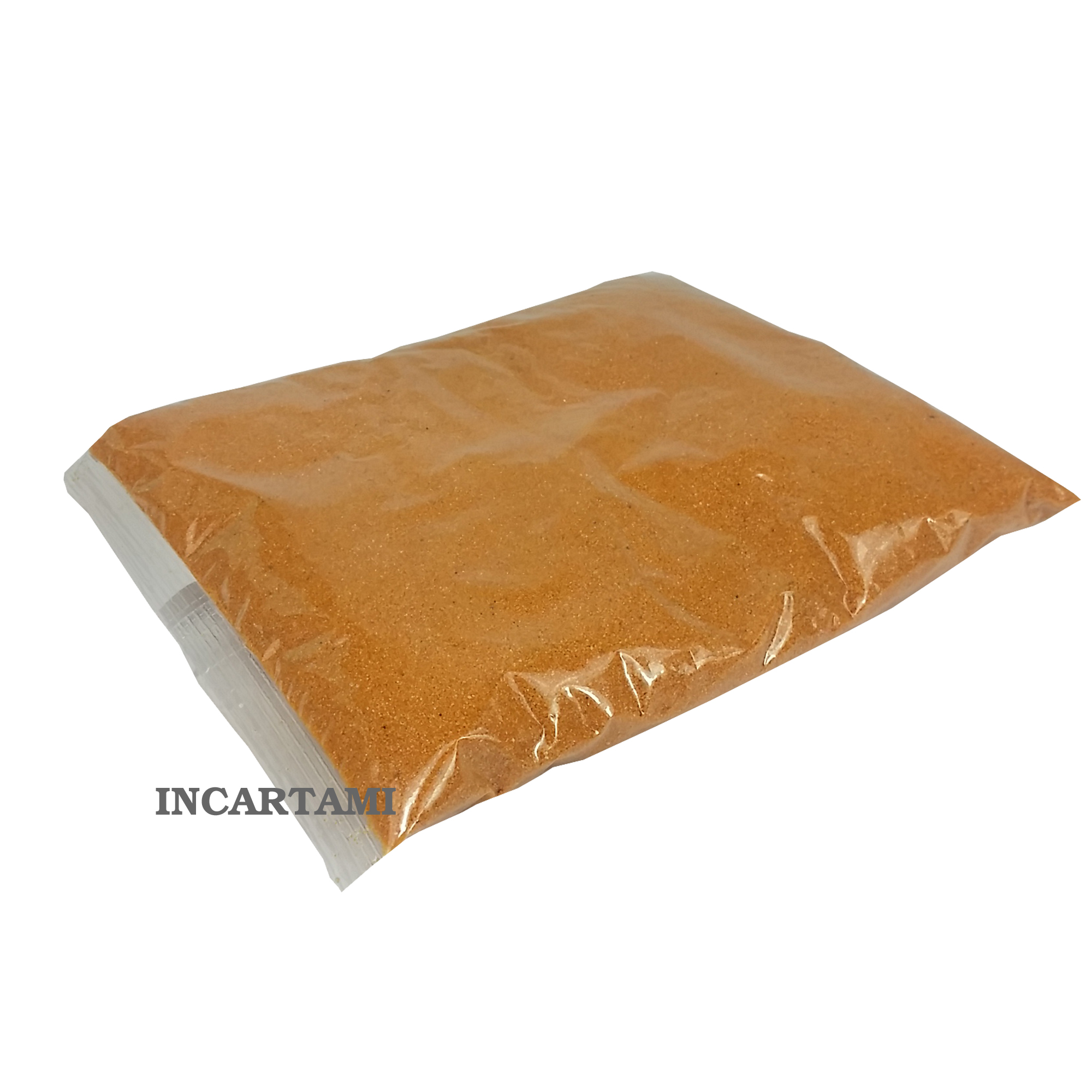 1 KG SABBIA COLORATA 04-07 MILLIMETRI PER COMPOSIZIONI FLOREALI HOBBY FAI DA TE ARANCIO PERLA - immagine 14