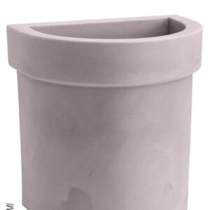 VASO PARETE RESIN THEMIS 40X28 H40 CENER