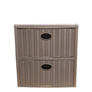 CASSETTIERA 2 MAGICA 40X40X40,5 TORTORA