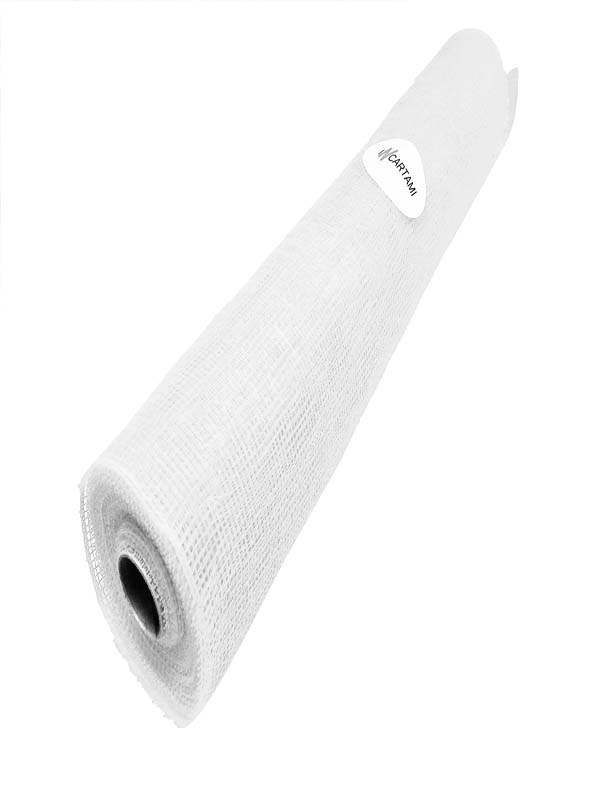 DECOFLOWERS 55X9,1MT BIANCO