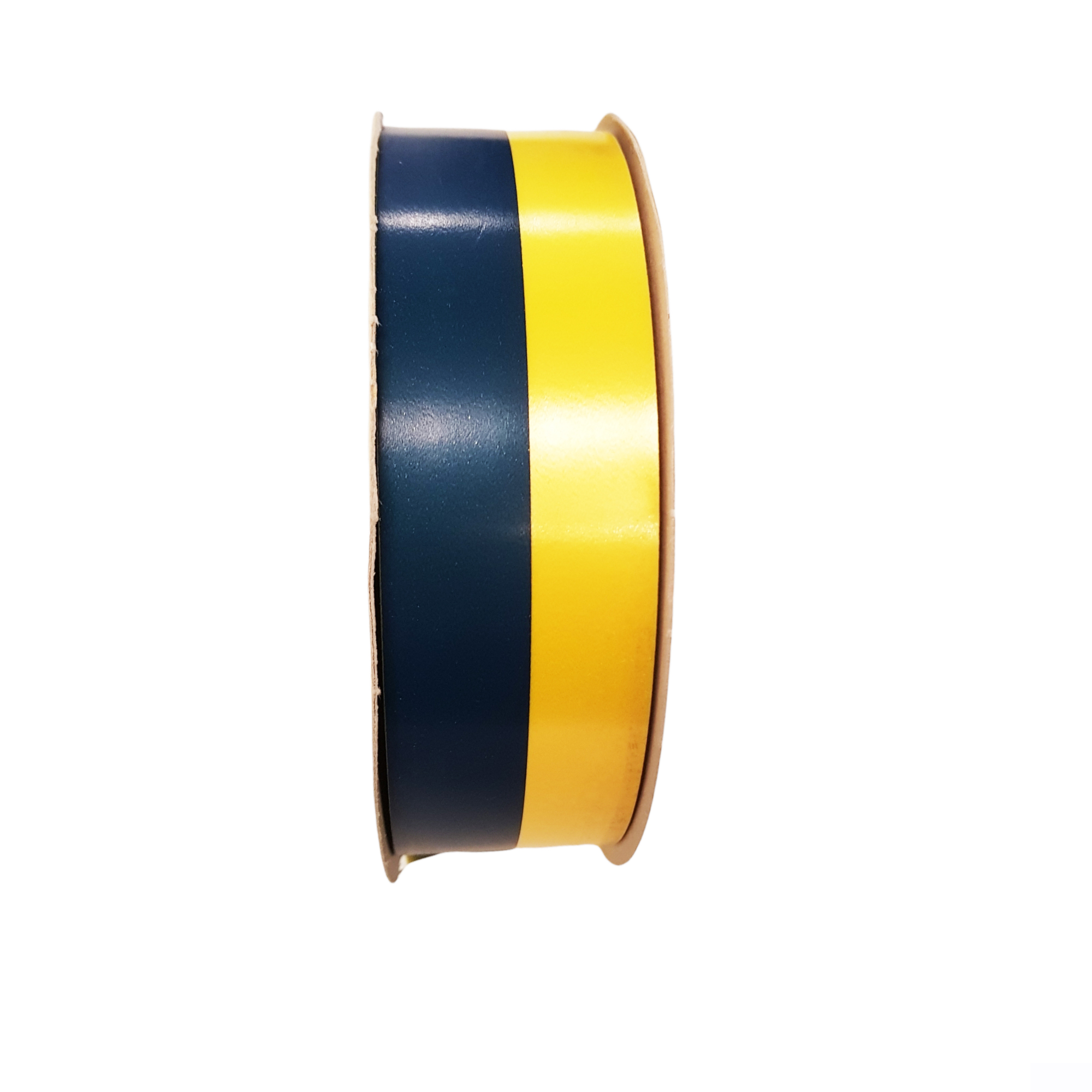 NASTRO PVC GIALLO BLU ALTEZZA 38MM LUNGO100 METRI - immagine 6