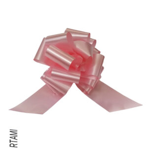 50 COCCARDA Nastro 50MM ROSA 12 Rapid SVELTO Tirante Matrimoni Auto Feste Eventi Vari