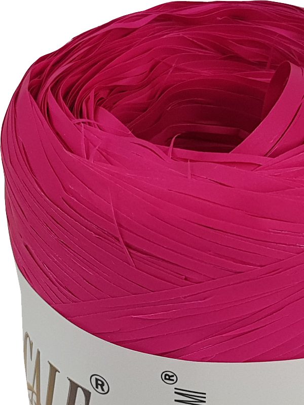 Rafia FUXIA Sintetica Piu Colori Disponibili Mac Calf Metri 200 Alta QUALITA' E Resistenza - immagine 2