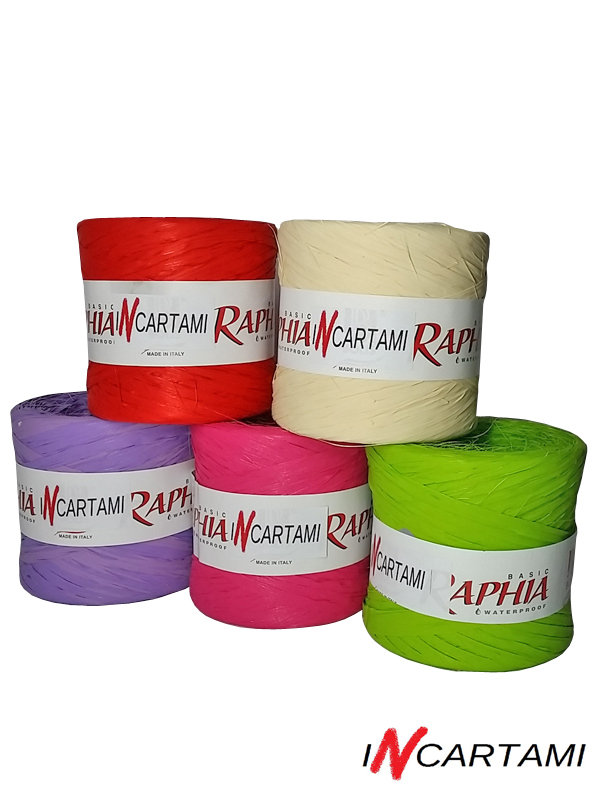 Rafia LAVANDA Sintetica Piu Colori Disponibili Mac Calf Metri 200 Alta QUALITA' E Resistenza - immagine 4