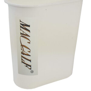 INTERNO VASO OVALE PLASTIC D12 H14 BIANCO