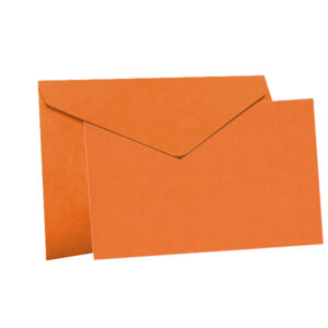 BUSTA E BIGLIETTO ARANCI 11X7 PZ 100+100