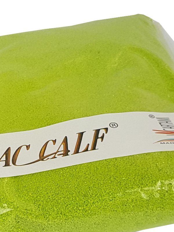1 KG SABBIA COLORATA 04-07 MILLIMETRI PER COMPOSIZIONI FLOREALI HOBBY FAI DA TE VERDE MELA - immagine 2