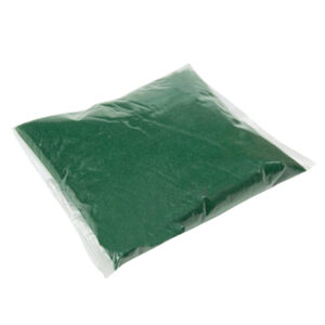 1 KG SABBIA COLORATA 04-07 MILLIMETRI PER COMPOSIZIONI FLOREALI HOBBY FAI DA TE VERDE 31