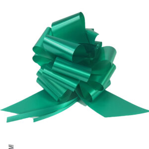 50 COCCARDA Nastro 50MM Verde 07 Rapid SVELTO Tirante Matrimoni Auto Feste Eventi Vari