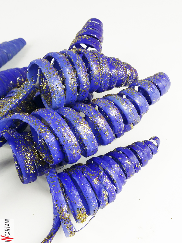 SECCO GLITTER XCONO BLU ORO - immagine 2