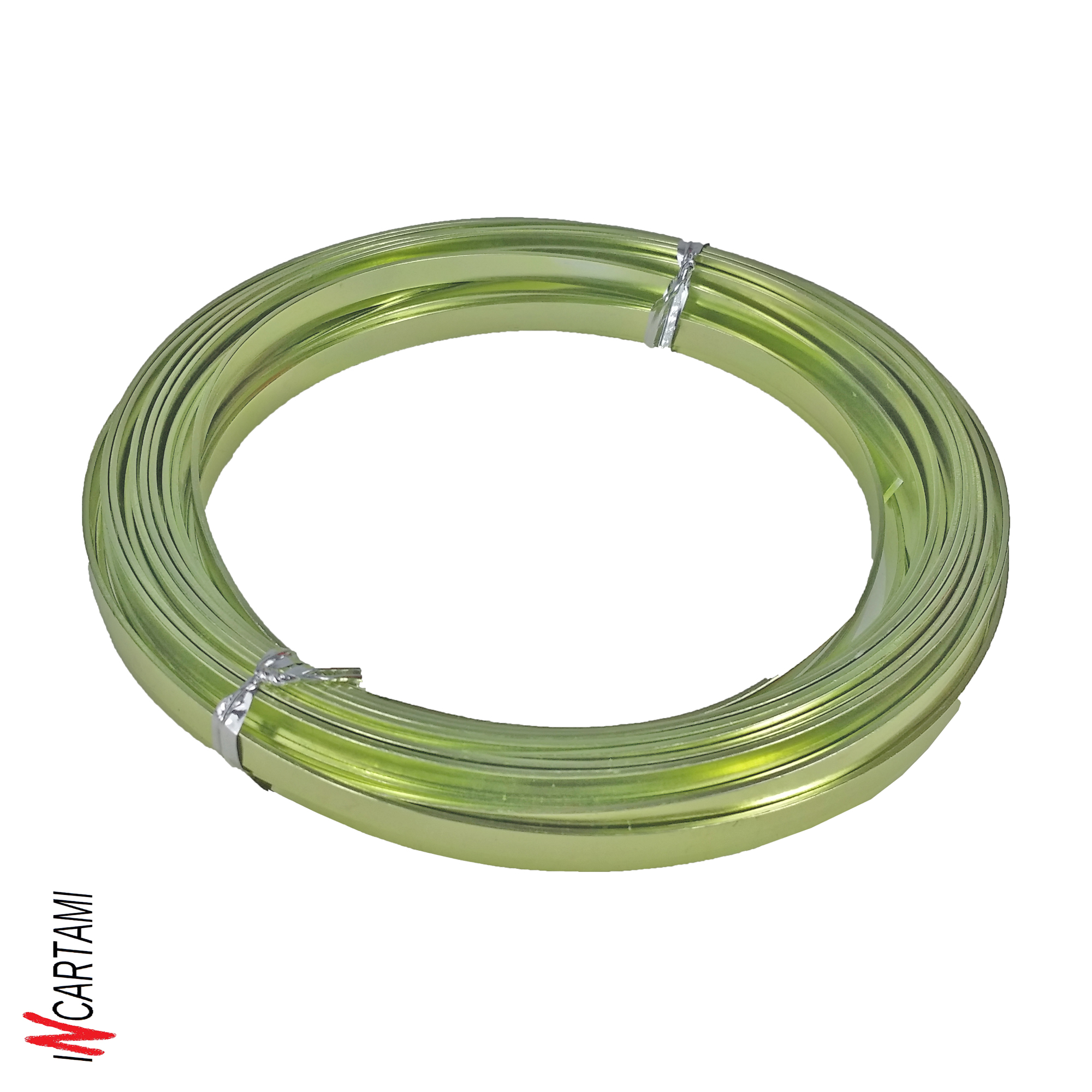 ROTOLO ALLUMINIO PIATTO 5MM8MT VERDE 15 - immagine 2