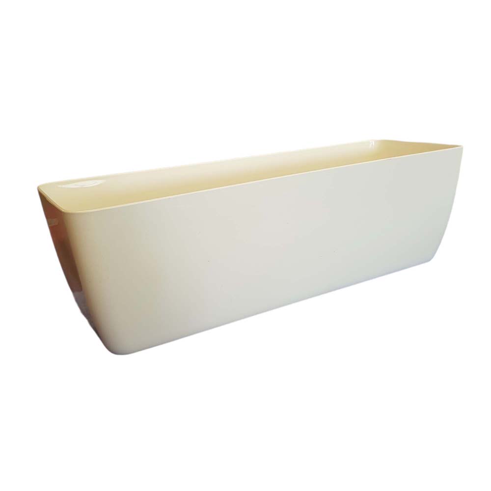 CASSETTA PLASTICA VERVE 45X15 H13 BIANCO - immagine 2