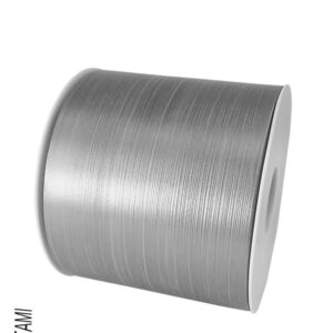 ROTOLO NASTRO PVC MODELLO ASPIDISTRA 103MM METRI 50 ARGENTO