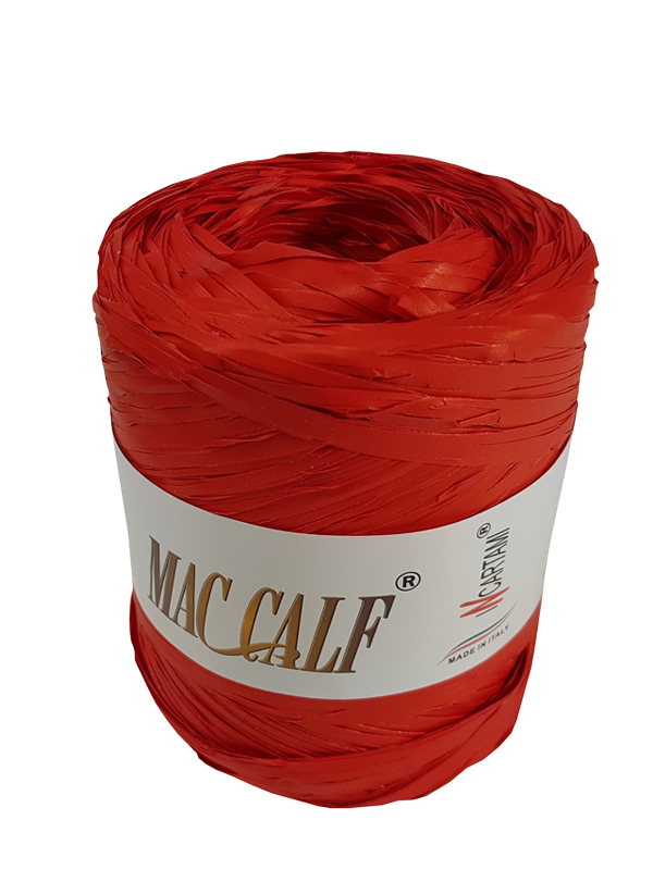 RAFFIA SINTETICA ROSSO 04 MT200