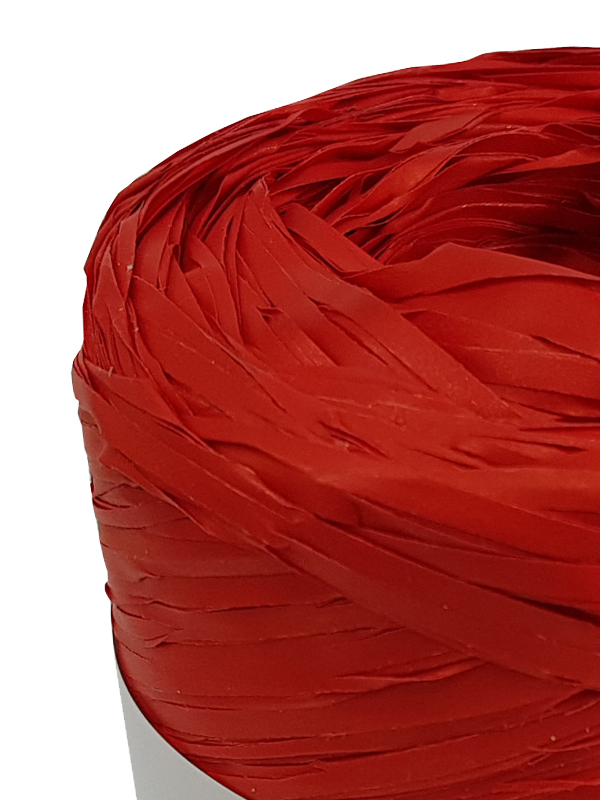 RAFFIA SINTETICA ROSSO 04 MT200 - immagine 4