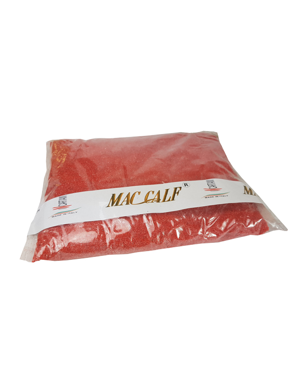 1 KG SABBIA COLORATA 04-07 MILLIMETRI PER COMPOSIZIONI FLOREALI HOBBY FAI DA TE ROSSO PERLA