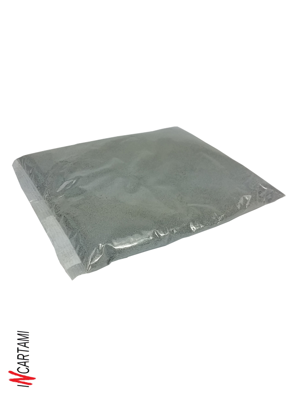 1 KG SABBIA COLORATA 04-07 MILLIMETRI PER COMPOSIZIONI FLOREALI HOBBY FAI DA TE GRIGIO 62 - immagine 3