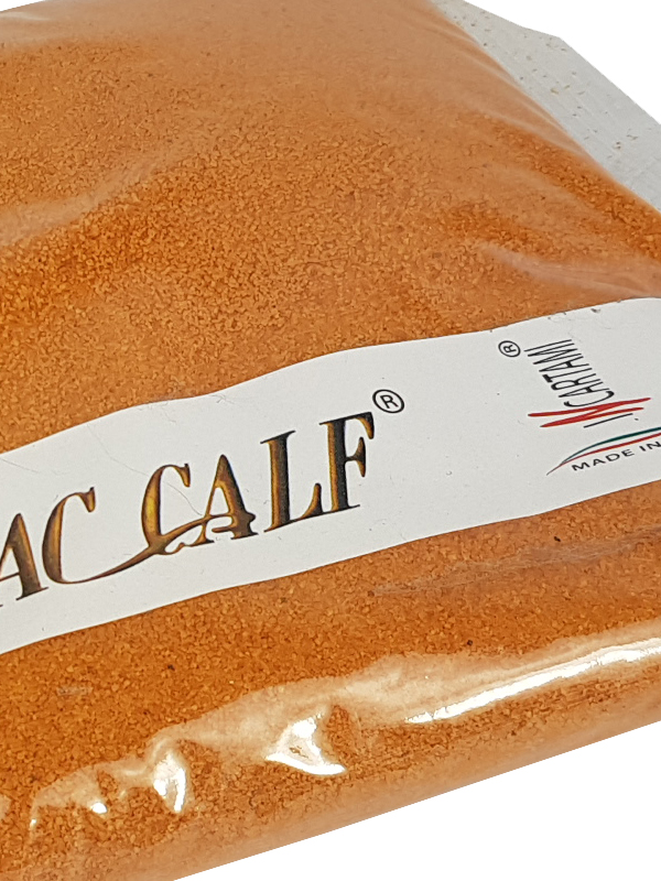 1 KG SABBIA COLORATA 04-07 MILLIMETRI PER COMPOSIZIONI FLOREALI HOBBY FAI DA TE ARANCIO - immagine 2
