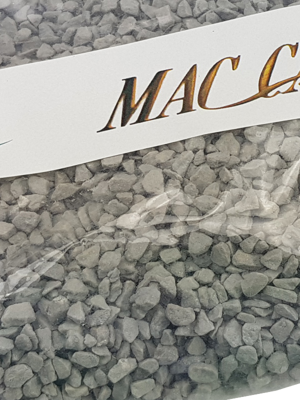 1KG BUSTA sassi , 3-6 MM MILLIMETRI PER COMPOSIZIONI FLOREALI HOBBY FAI DA TE GRIGIO 75 - immagine 2
