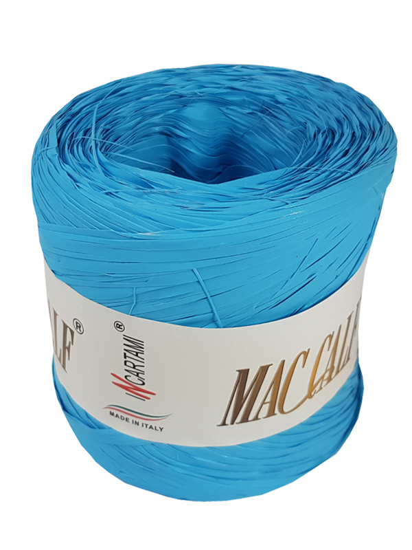 Rafia TURCHESE Sintetica Piu Colori Disponibili Mac Calf Metri 200 Alta QUALITA' E Resistenza