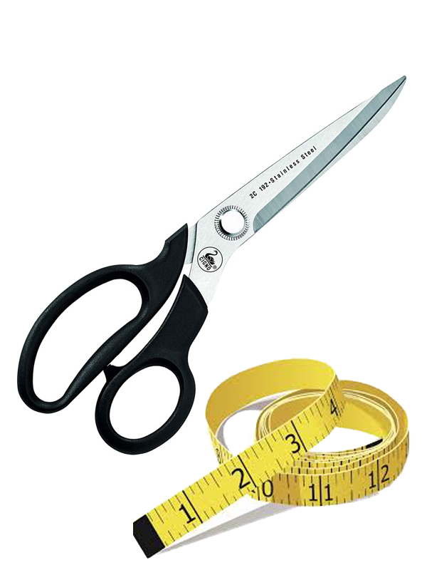 FORBICE INOX CARTA 2 CIGNI 192/8 216MM - immagine 3