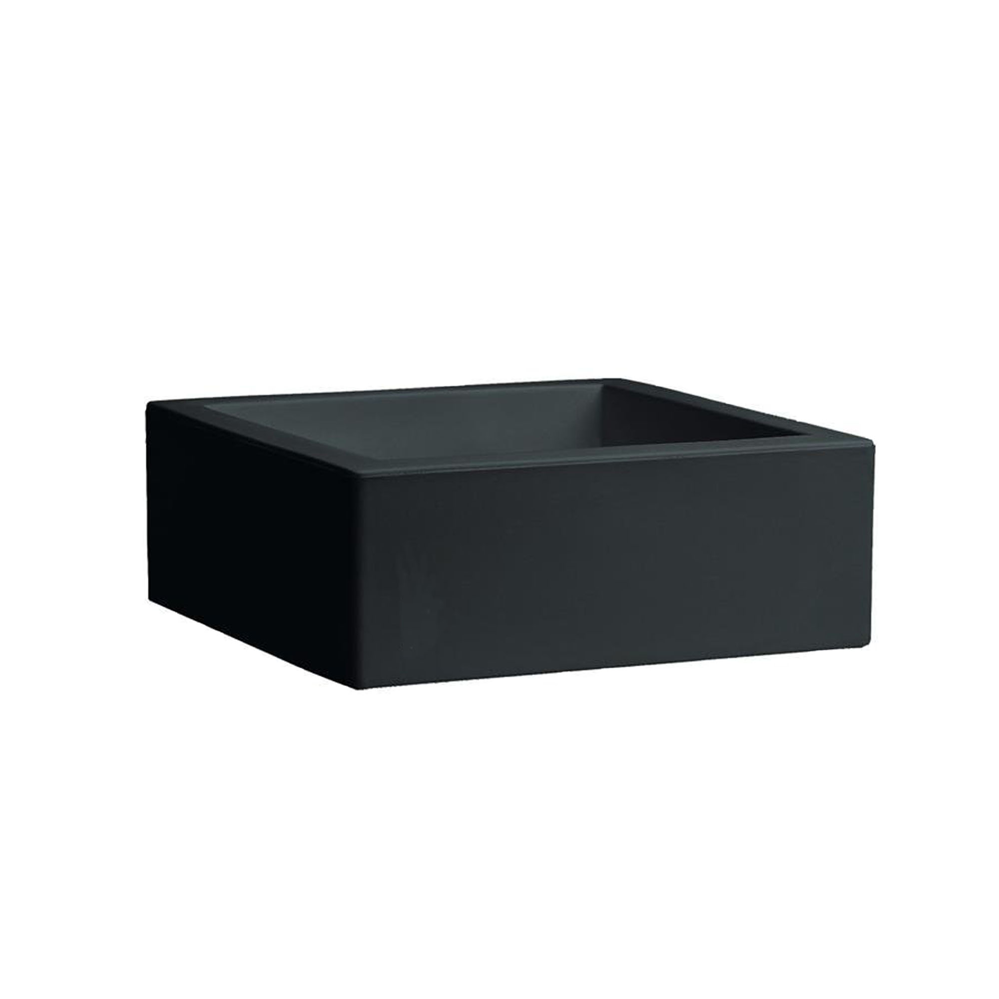 VASCHETTA MINOS 40X40 H15 ANTRACITE MAT