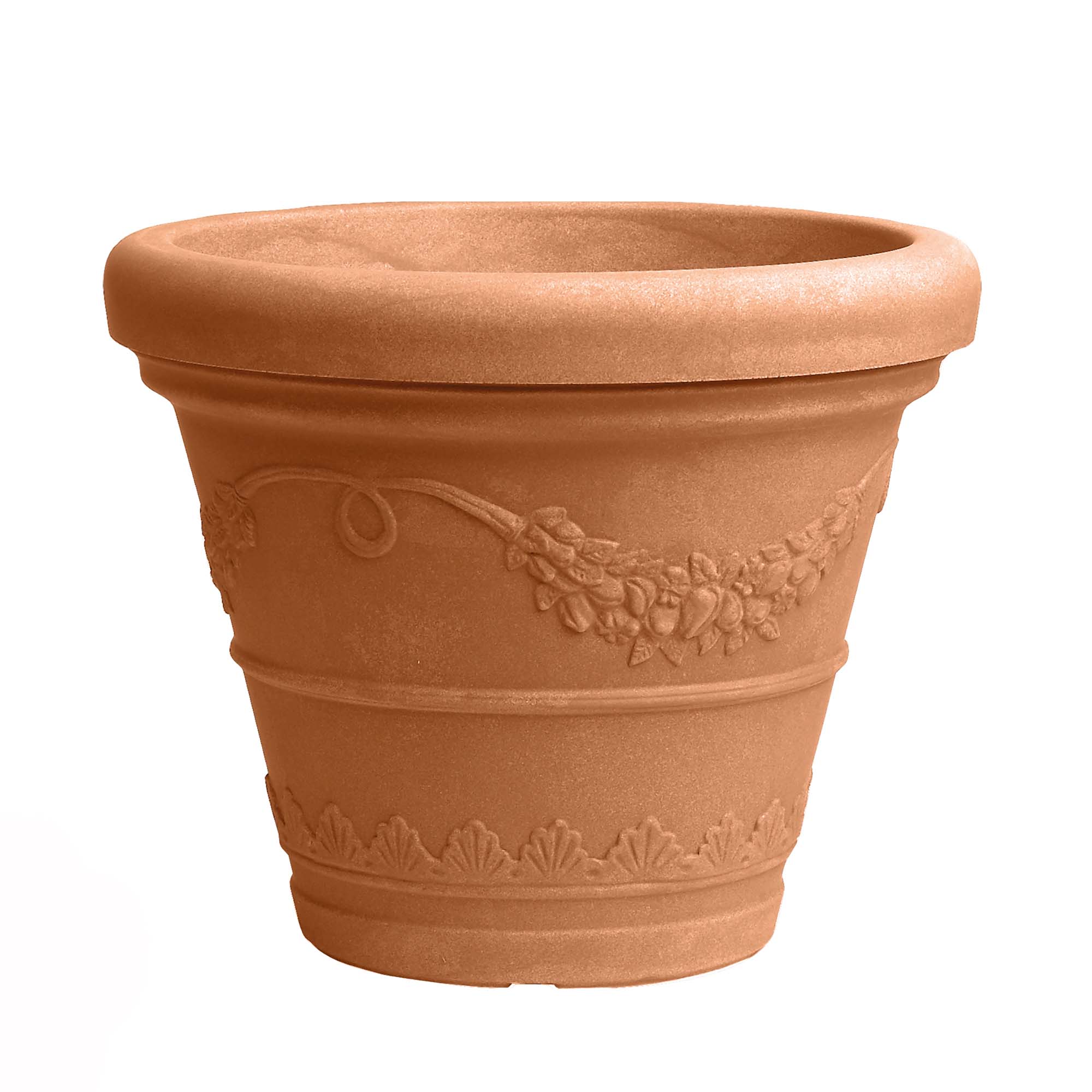 VASO RESINA BORDO FESTONATO D40 H22 - immagine 6