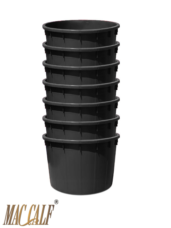 MASTELLONE ROTONDO LITRI 280 NERO - immagine 2