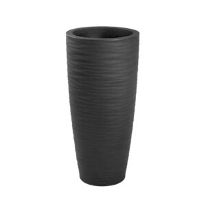 VASO RESINA TALOS ELEGANCE D33 H70 ANTRA